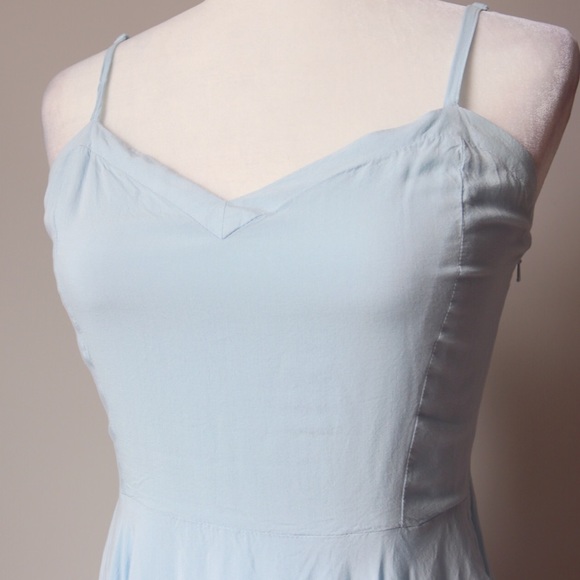 Aritzia Talula pale blue skater dress - Picture 4 of 8